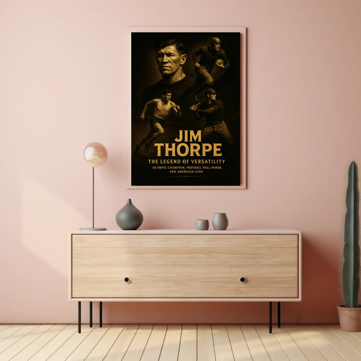 Jim Thorpe A Sports Legend Poster