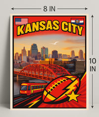 Kansas City Vibes Poster PosterGoat