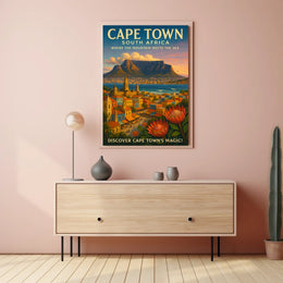 Discover Cape Towns Magic Poster