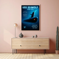 USS Seawolf Nuclear Pioneer Poster PosterGoat