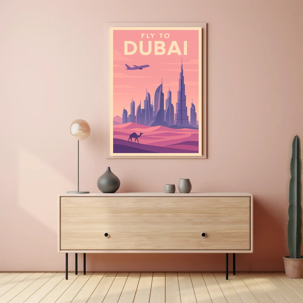 Fly to Dubai Poster