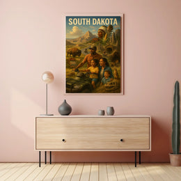 Discover South Dakota Poster