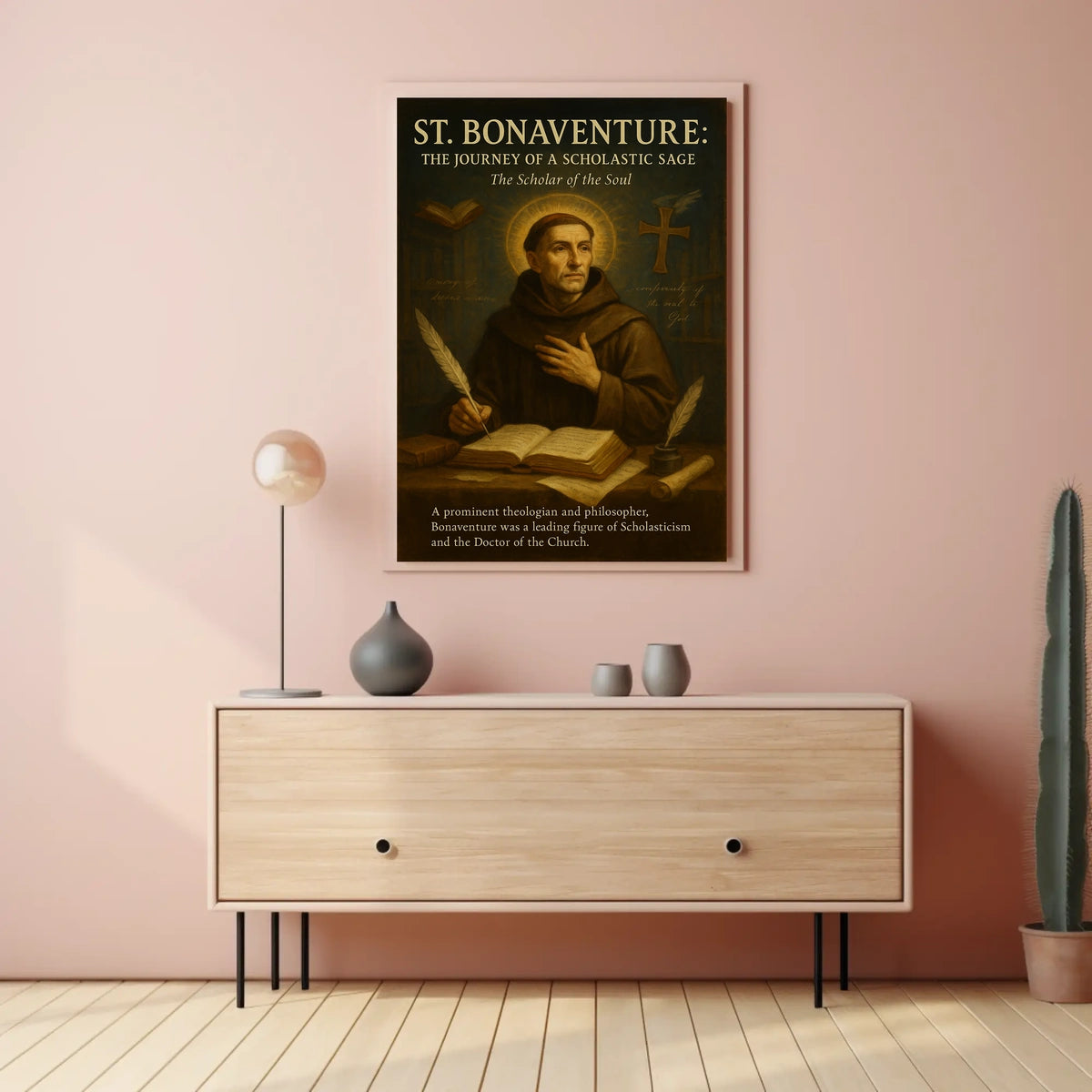 St. Bonaventure The Journey of a Scholastic Sage Poster