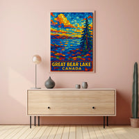Great Bear Lake Canada Poster