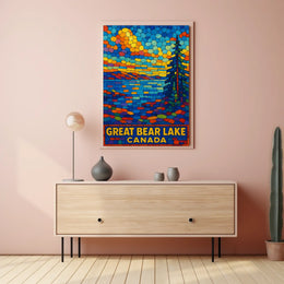 Great Bear Lake Canada Poster