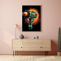 Cosmic Blaster Poster