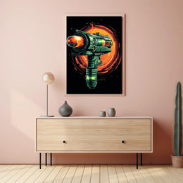 Cosmic Blaster Poster
