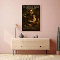 St. Anthony Reverence: Classical Spiritual Heritage Poster PosterGoat