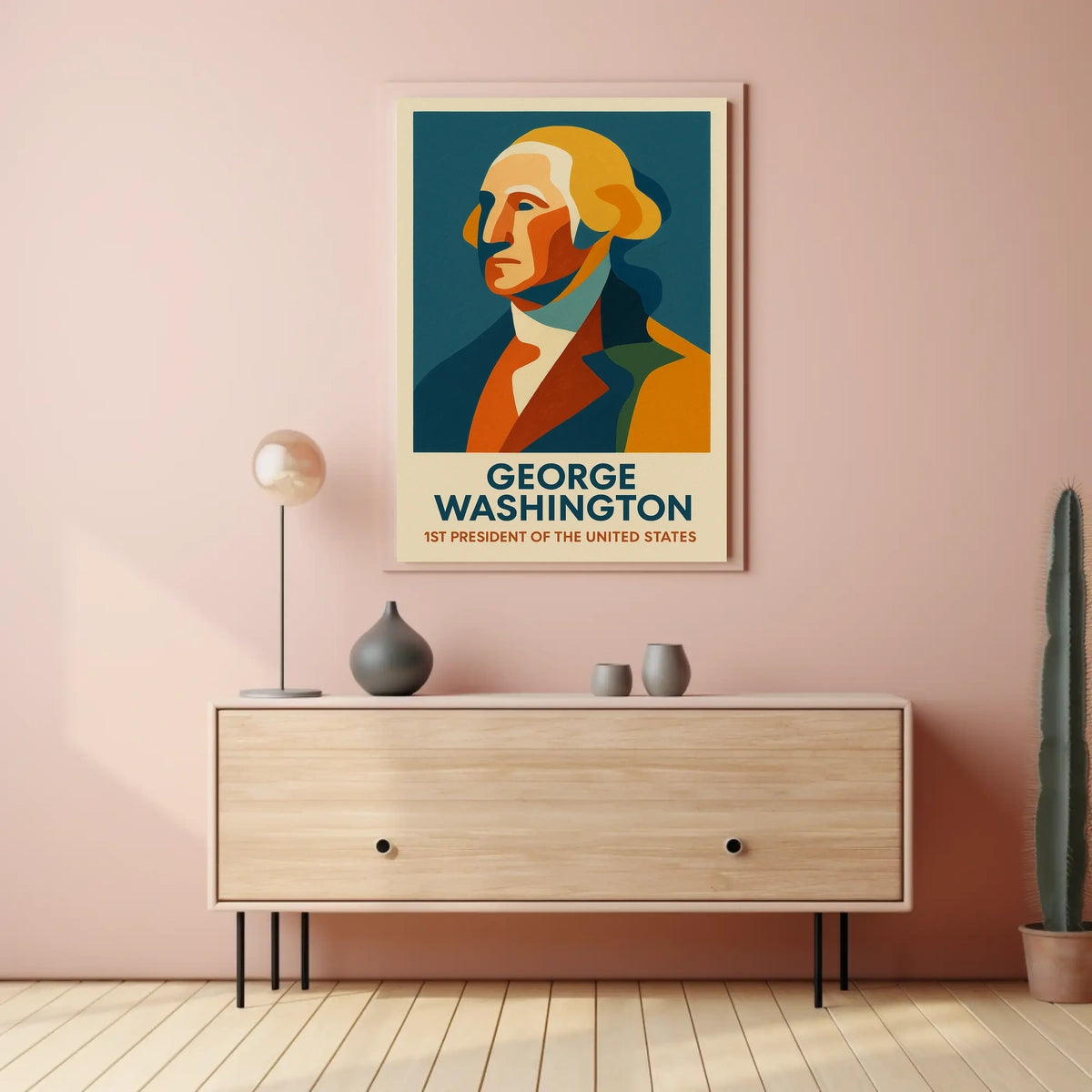 George Washington 1St President Poster
