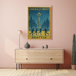 Emerald Frost Seattle Poster