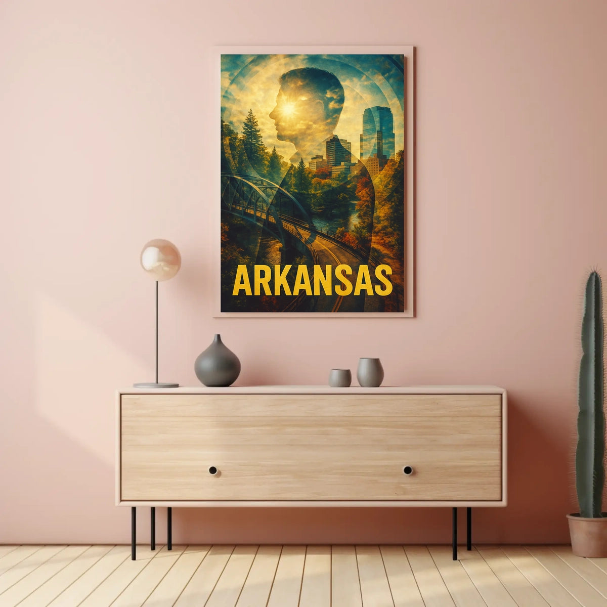 Arkansas A Scenic Journey Poster