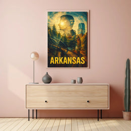Arkansas A Scenic Journey Poster