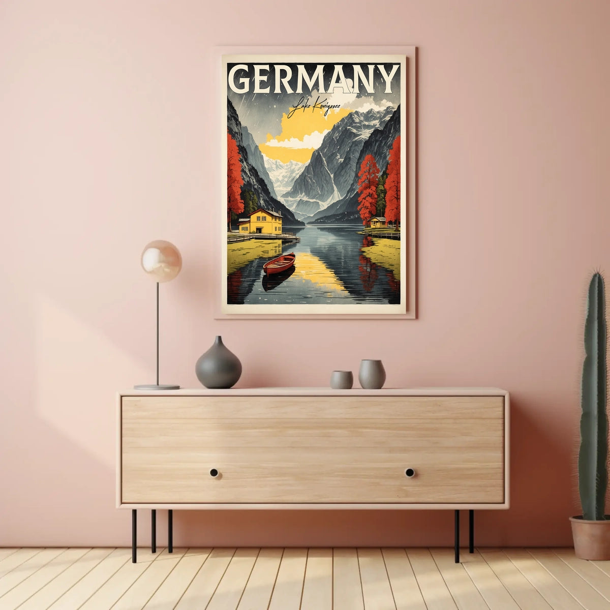 Scenic Germany Lake Königssee Poster