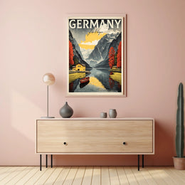 Scenic Germany Lake Königssee Poster