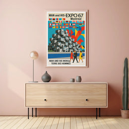 Man and His World Expo 67 Montreal Poster PosterGoat