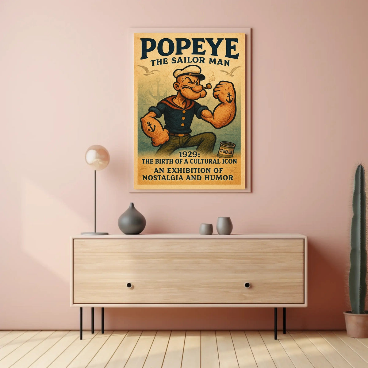 Popeye 1929 Art Poster POP-202