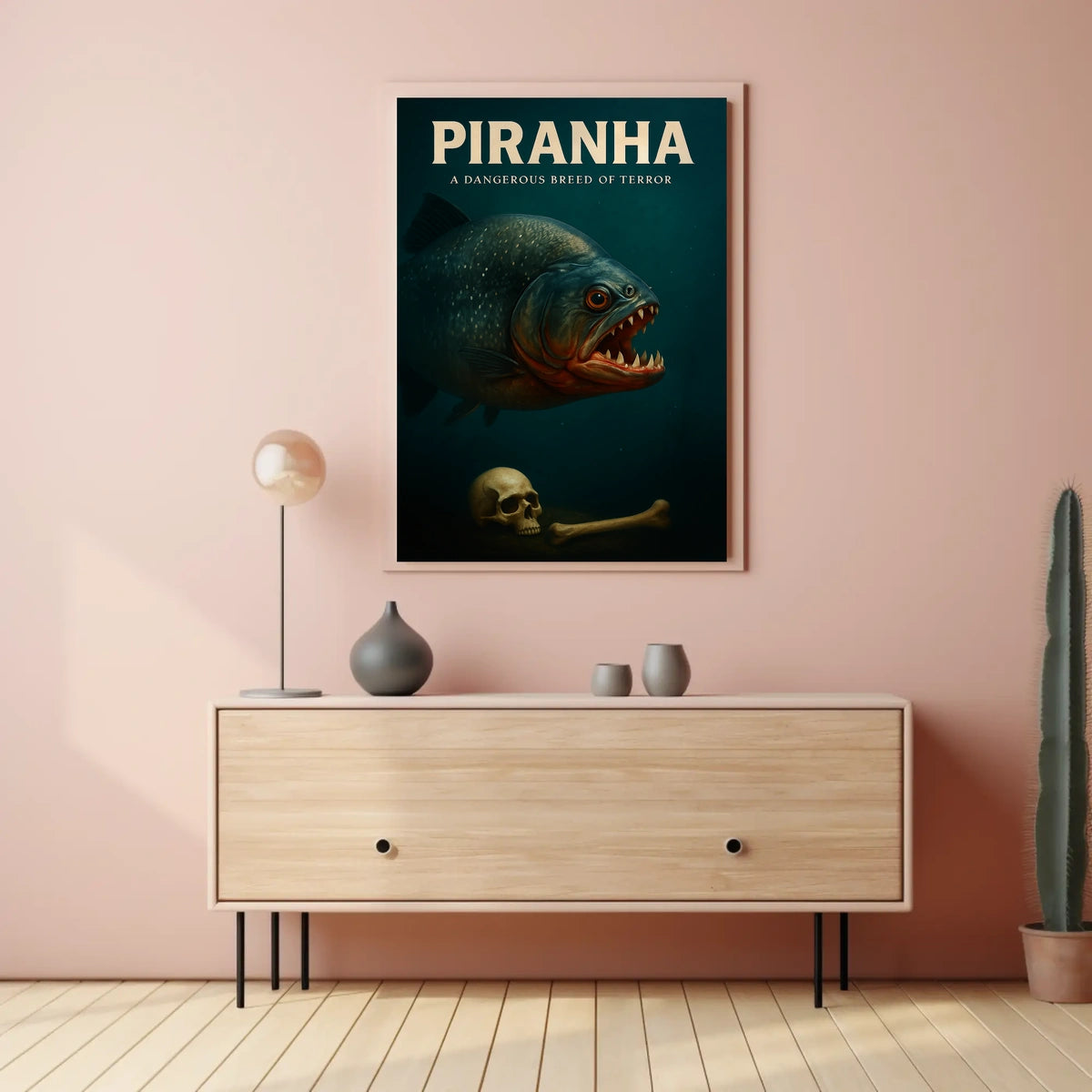 Piranha A Dangerous Breed of Terror Poster