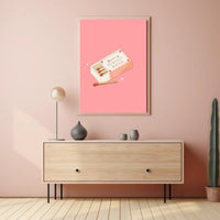Perfect Match Romantic Whimsical Modern Illustration Poster PosterGoat
