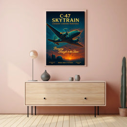C-47 Skytrain Legendary Airborne Workhorse Poster