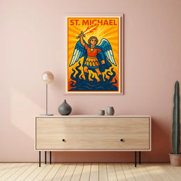 Archangel Michael Art poster