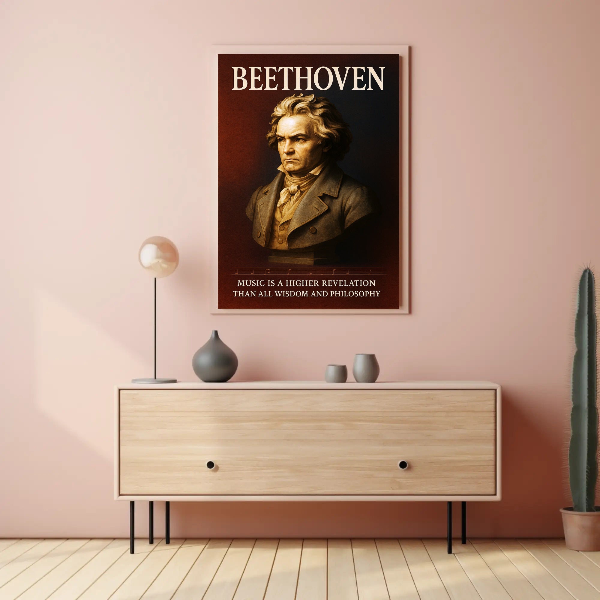 Beethoven - Music as Revelation Poster PosterGoat