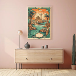 Enchanted Oasis Poster