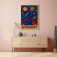 Astronomy Art Poster