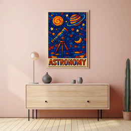 Astronomy Art Poster