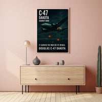 Douglas C-47 Dakota The Gooney Bird Poster