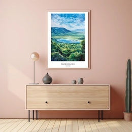 Ngorongoro Crater Poster PosterGoat