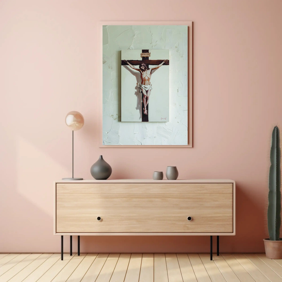 Crucifixion Art Poster