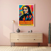 Saint Frances Xavier Cabrini Poster