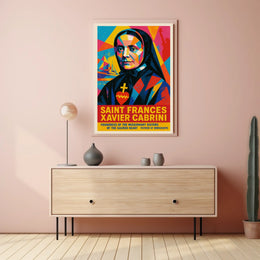 Saint Frances Xavier Cabrini Poster