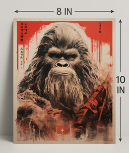 Mysterious Creature In The Wild Poster