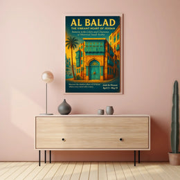 Al Balad The Vibrant Heart Of Jeddah Poster