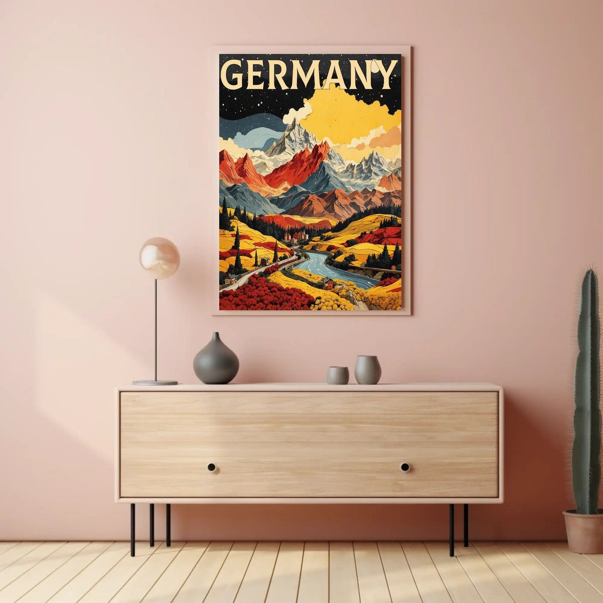 Germany A Scenic Journey Poster