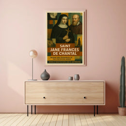 Saint Jane Frances De Chantal Poster