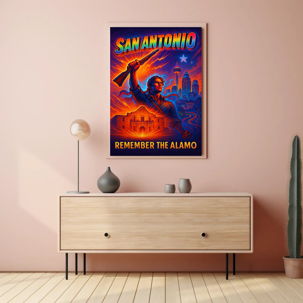 Remember The Alamo Poster