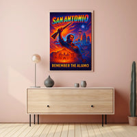Remember The Alamo Poster