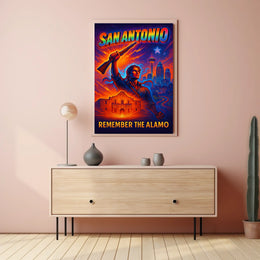 Remember The Alamo Poster