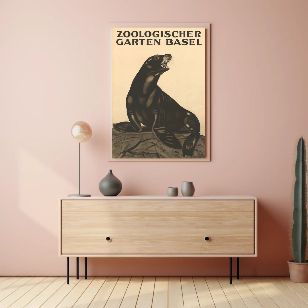 Zoologischer Garten Basel Poster