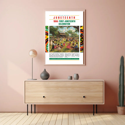 Juneteenth Celebration: A Cultural or Heritage Poster