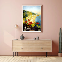 Amalfi Italia Poster