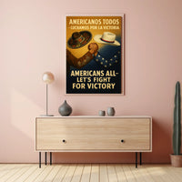 Solidarity and Cooperation Unity Patriotic Diversity Poster