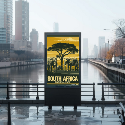 South Africa National Park Poster