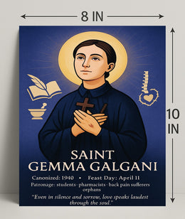 Saint Gemma Galgani Poster PosterGoat