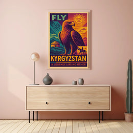 Fly Kyrgyzstan A Journey Like No Other Poster