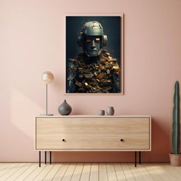 The Mechanical Sentinel Poster PosterGoat