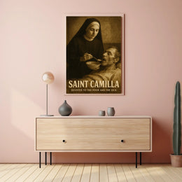 Saint Camilla Devoted To The Poor And Poster