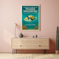 Discover the Charm of the Picasso Triggerfish Poster